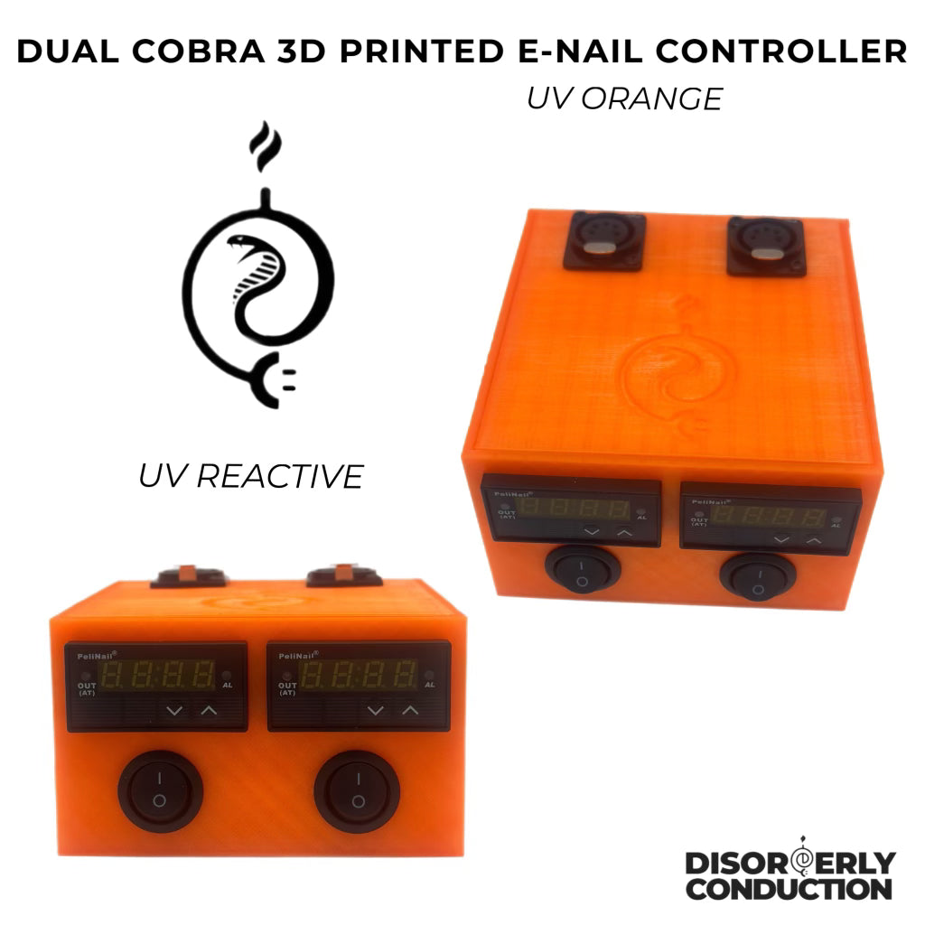 Dual Cobra 3D Printed E-Nail Controller