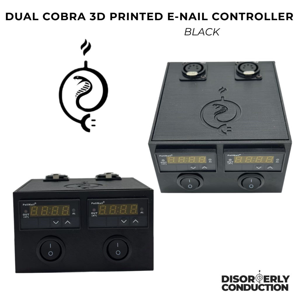 Dual Cobra 3D Printed E-Nail Controller