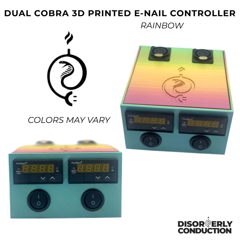 Dual Cobra 3D Printed E-Nail Controller