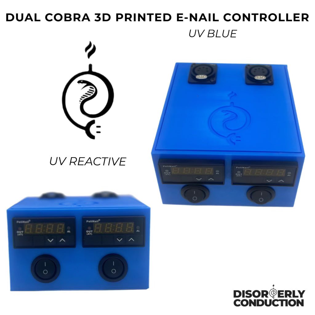 Dual Cobra 3D Printed E-Nail Controller