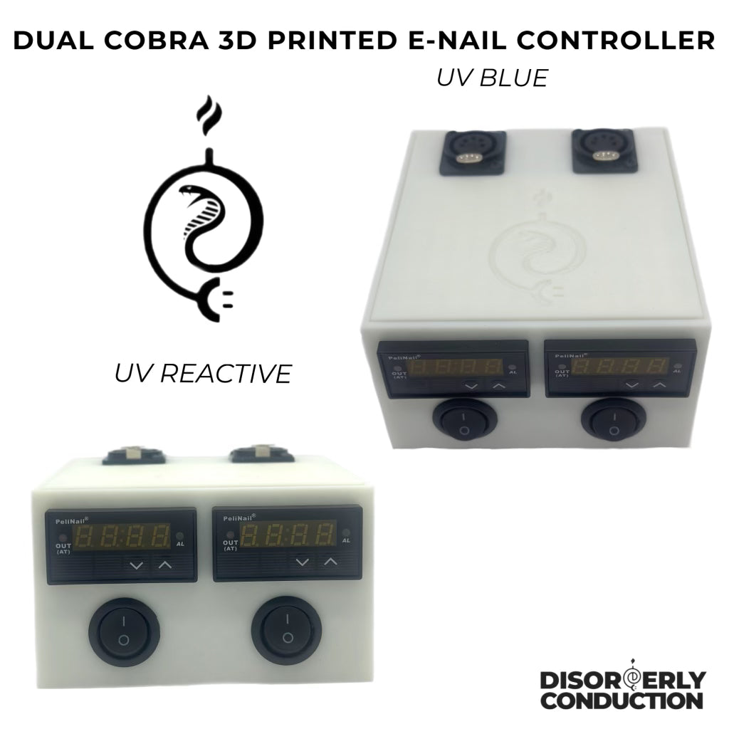 Dual Cobra 3D Printed E-Nail Controller