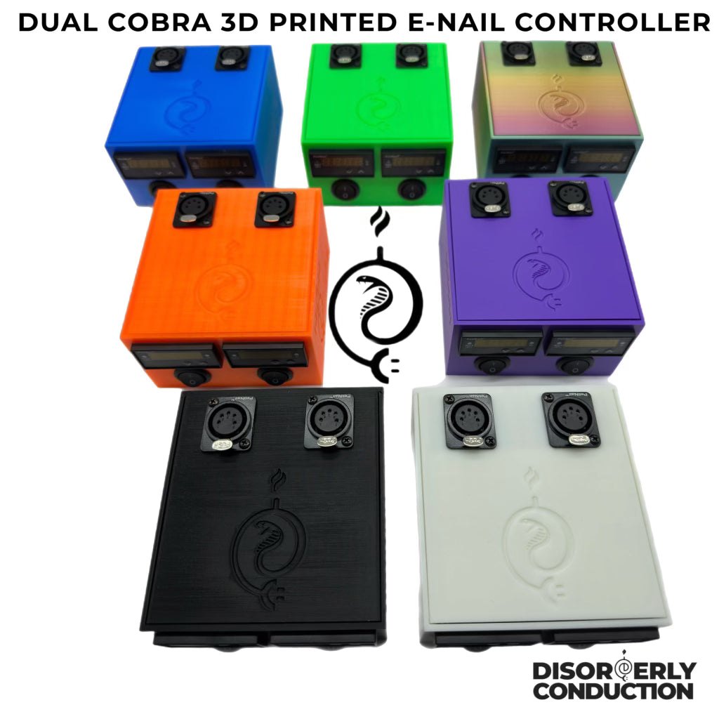 Dual Cobra 3D Printed E-Nail Controller